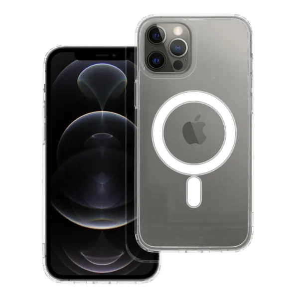 Backcover met MagSafe iPhone 12 Pro Transparant.webp
