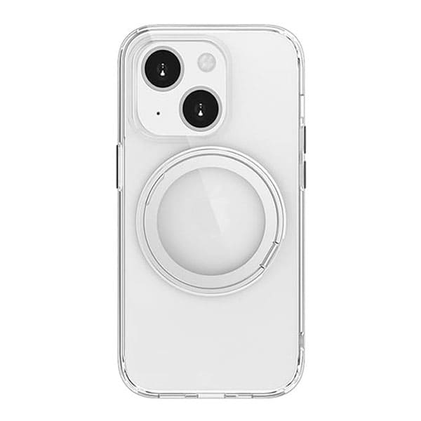 Casify iPhone 13 MagSafe Hoesje met 360° verstelbaar Kickstand Standaard Transparant